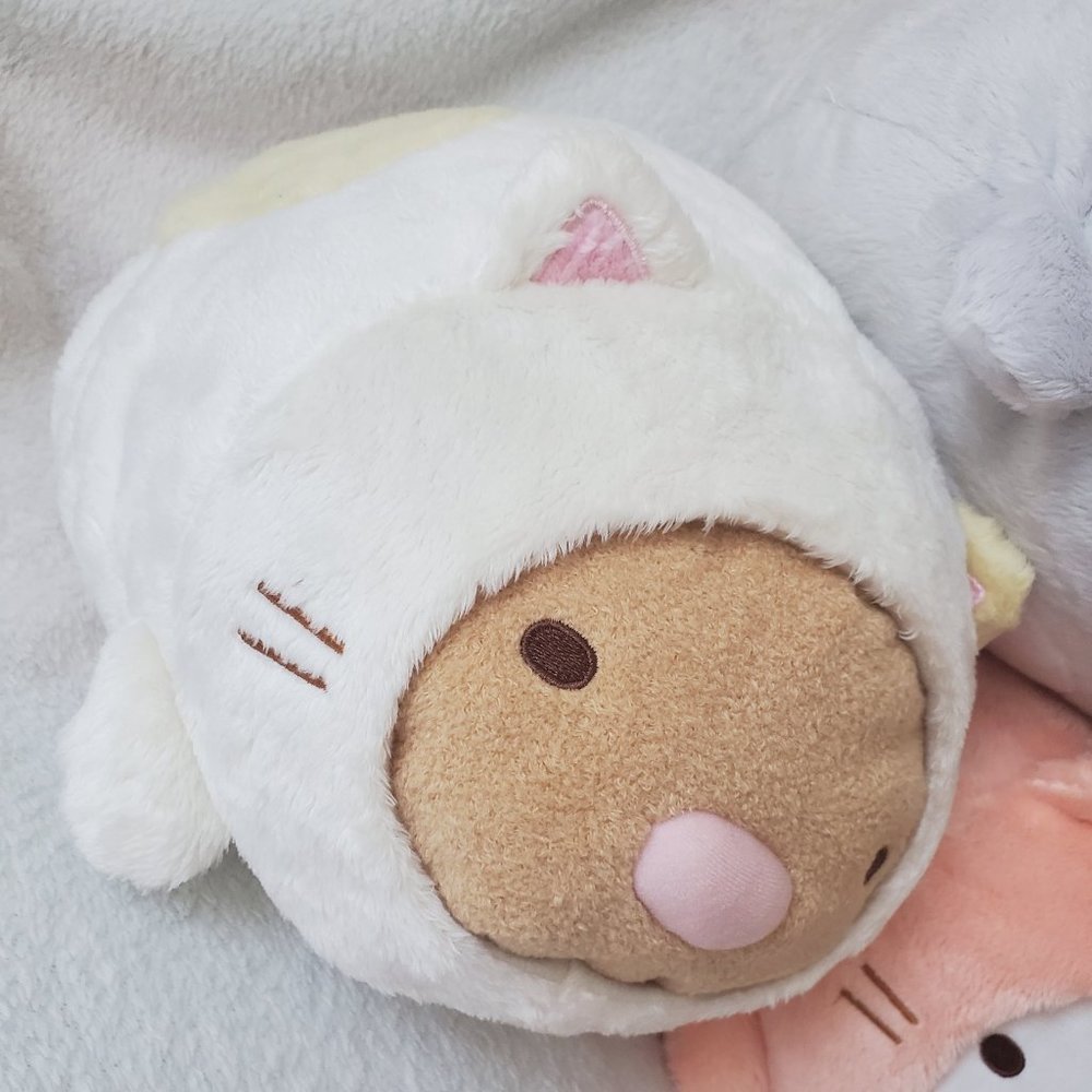 Sumikkogurashi - PokaPoka Cat Costume Plushies (TONKATSU)